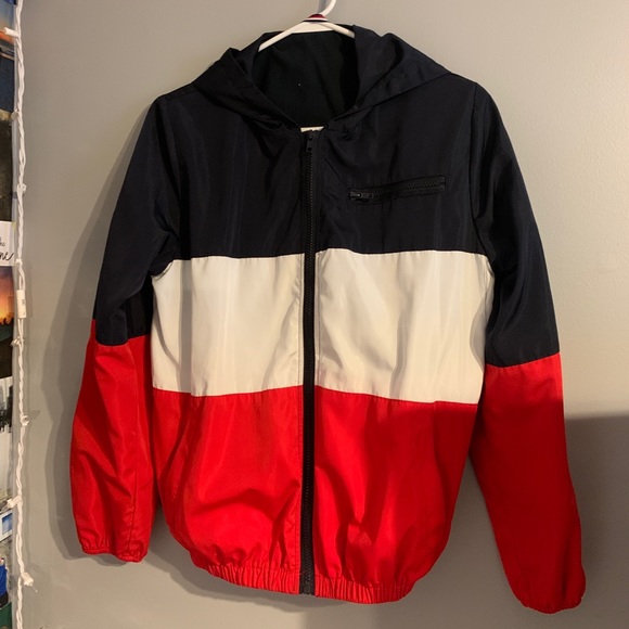 PacSun Tops - Red white and blue windbreaker